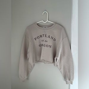 Cropped Crewneck